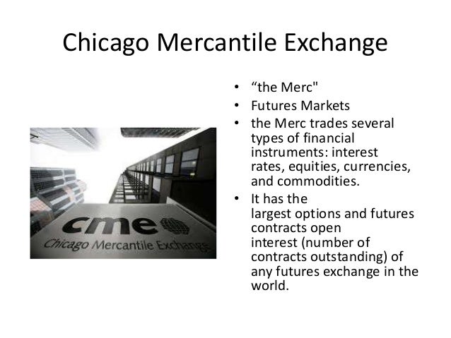 Chicago mercantile exchange binary options